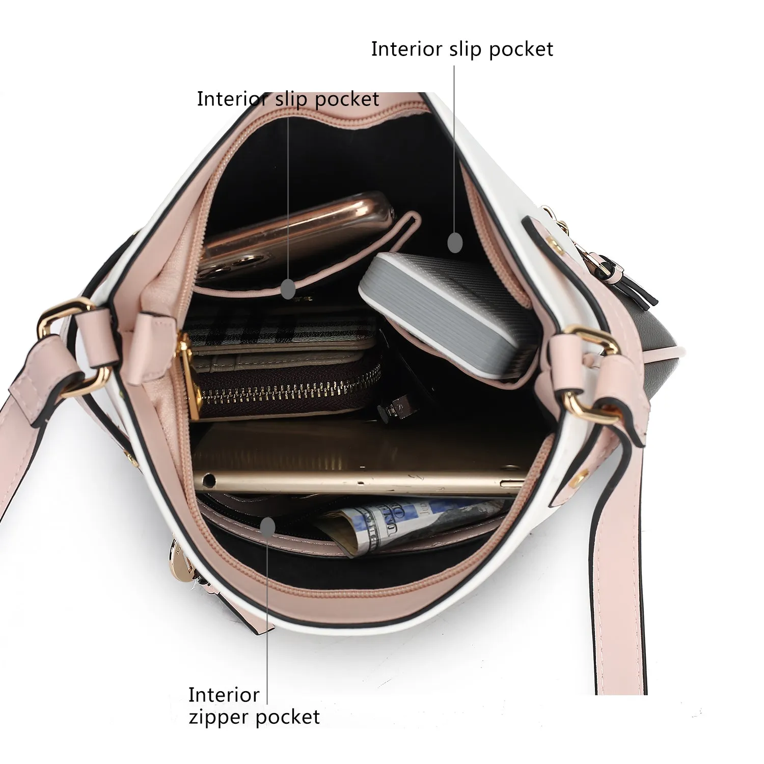MKF Collection Camilla Crossbody Handbag