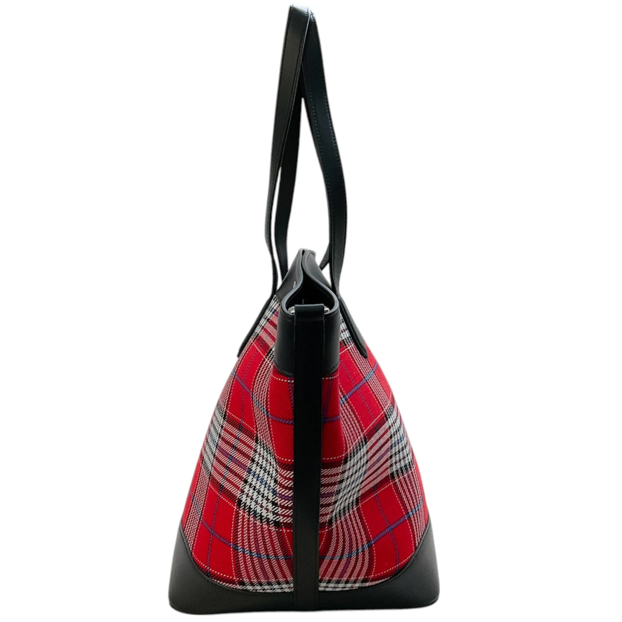 Mulberry Red Tartan Camden Tote