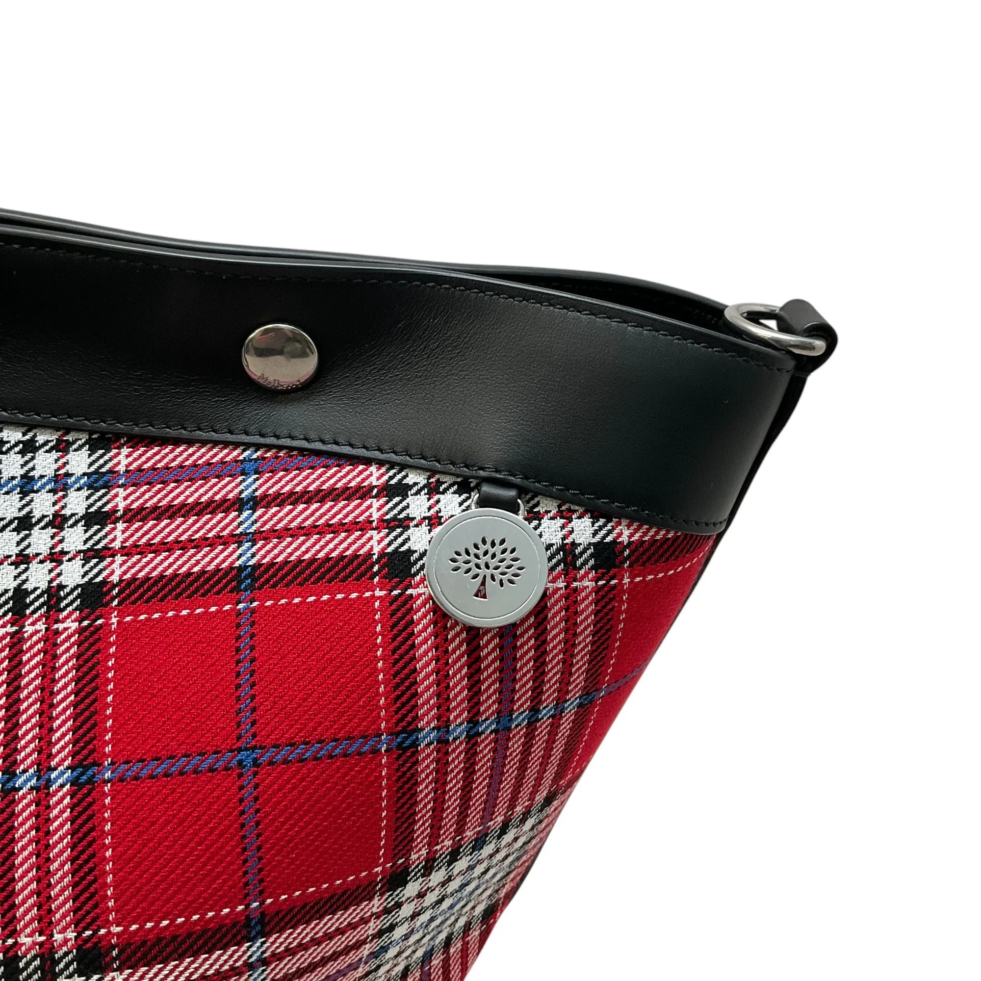 Mulberry Red Tartan Camden Tote