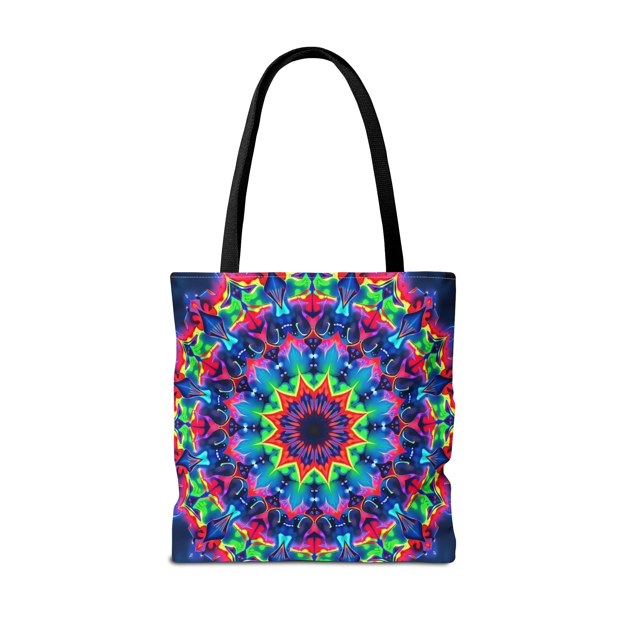 Psychedelic Mandala Tote Bag