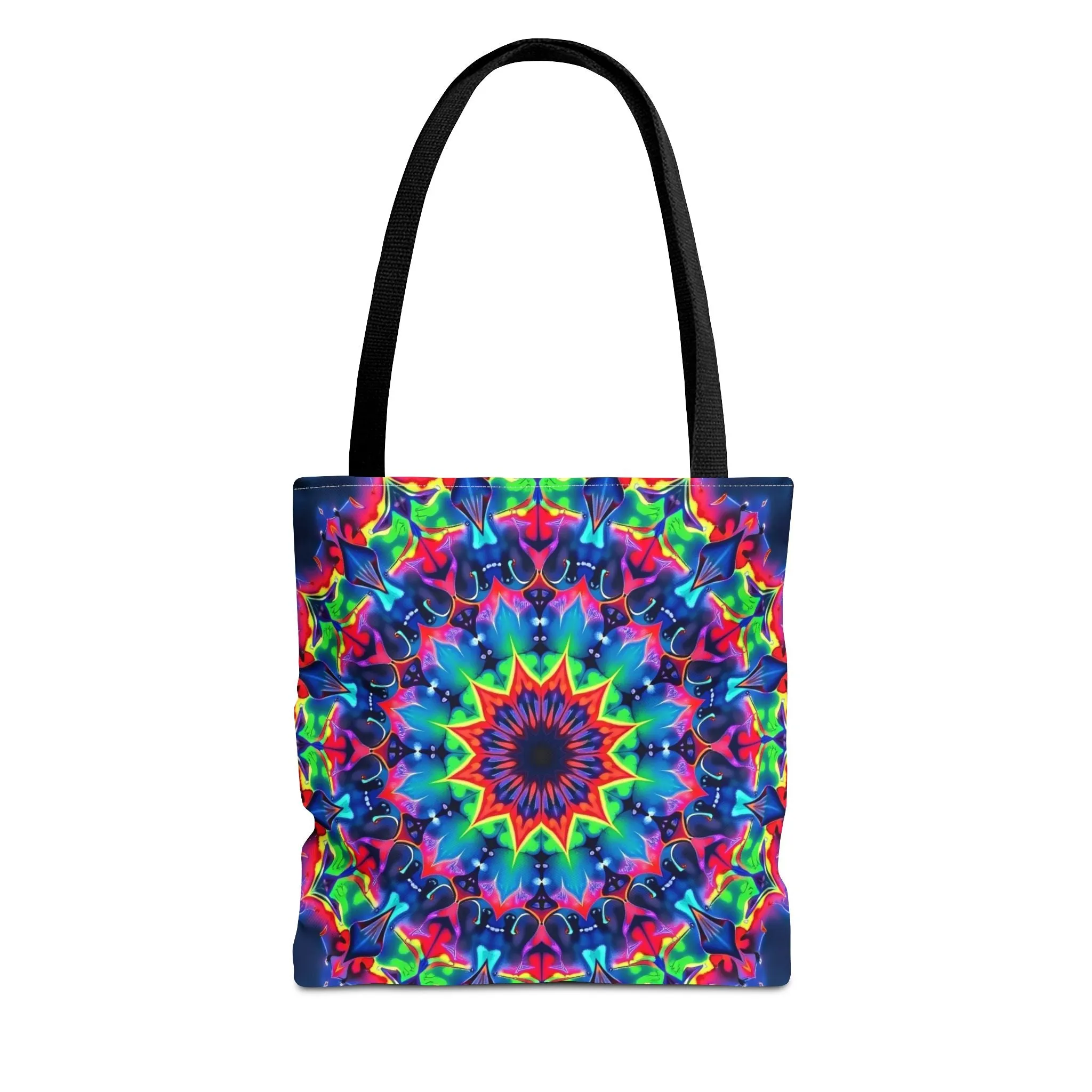 Psychedelic Mandala Tote Bag