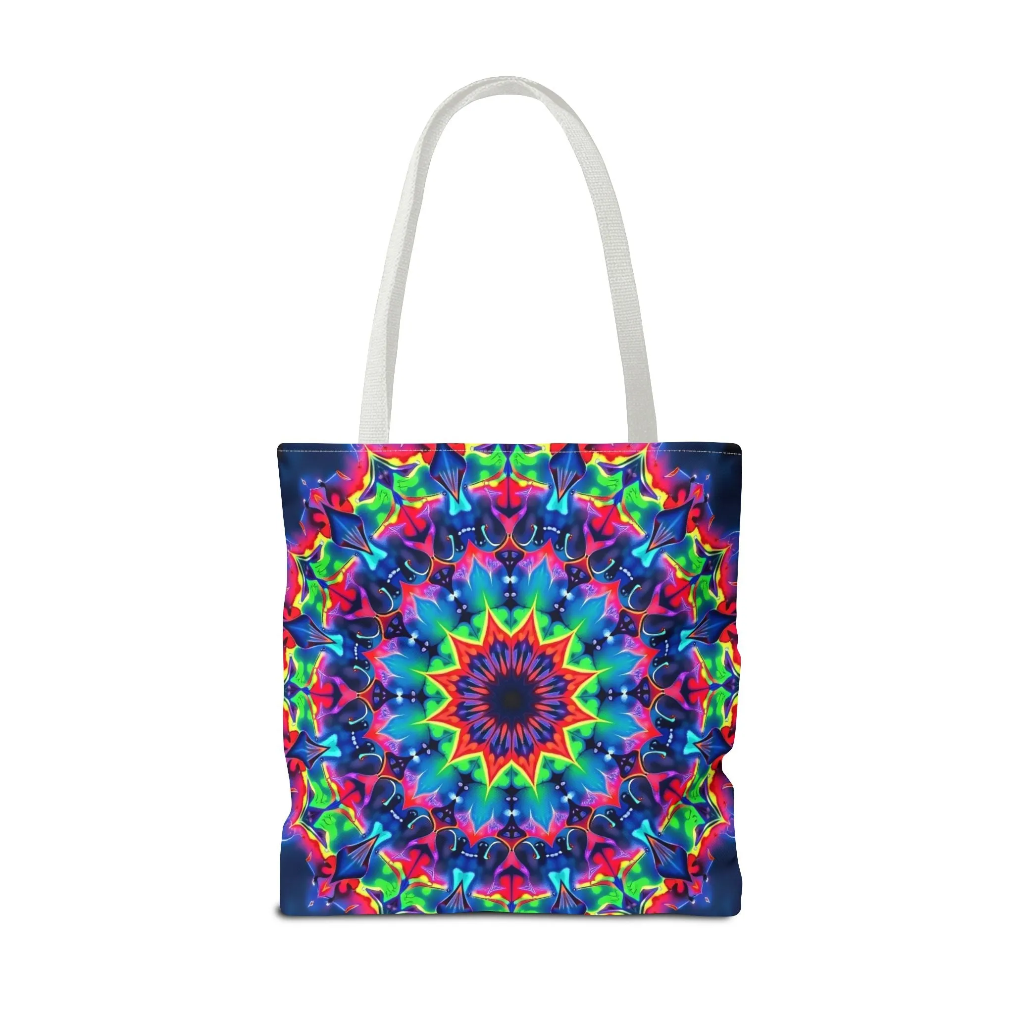 Psychedelic Mandala Tote Bag