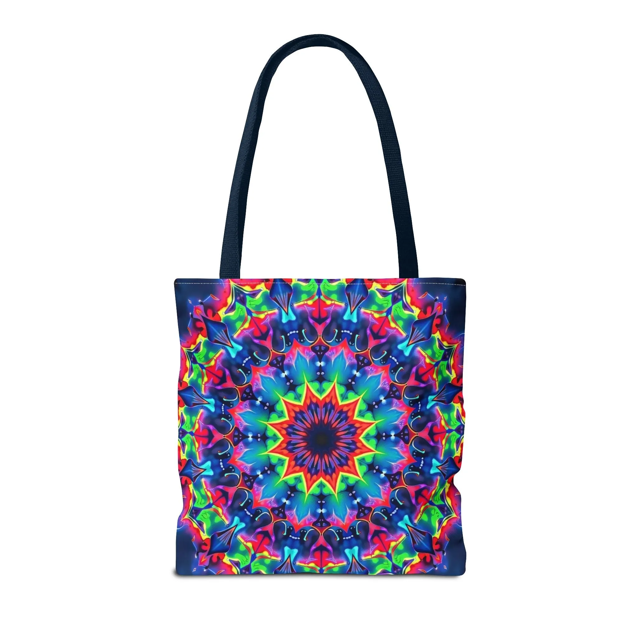 Psychedelic Mandala Tote Bag