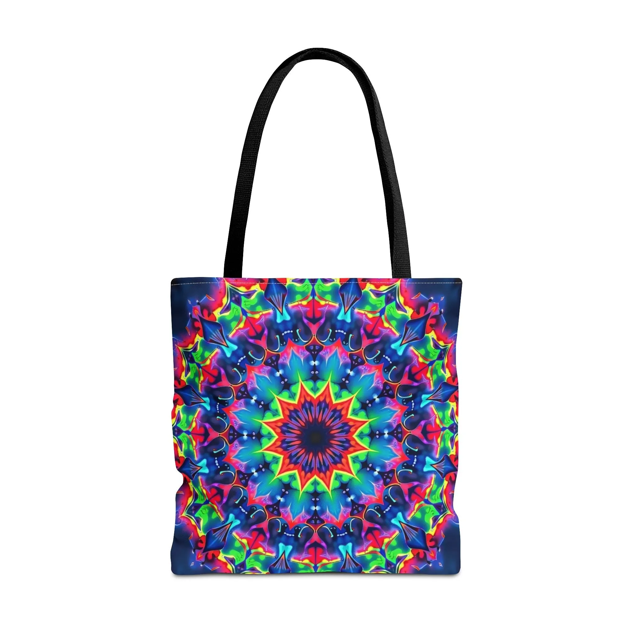 Psychedelic Mandala Tote Bag