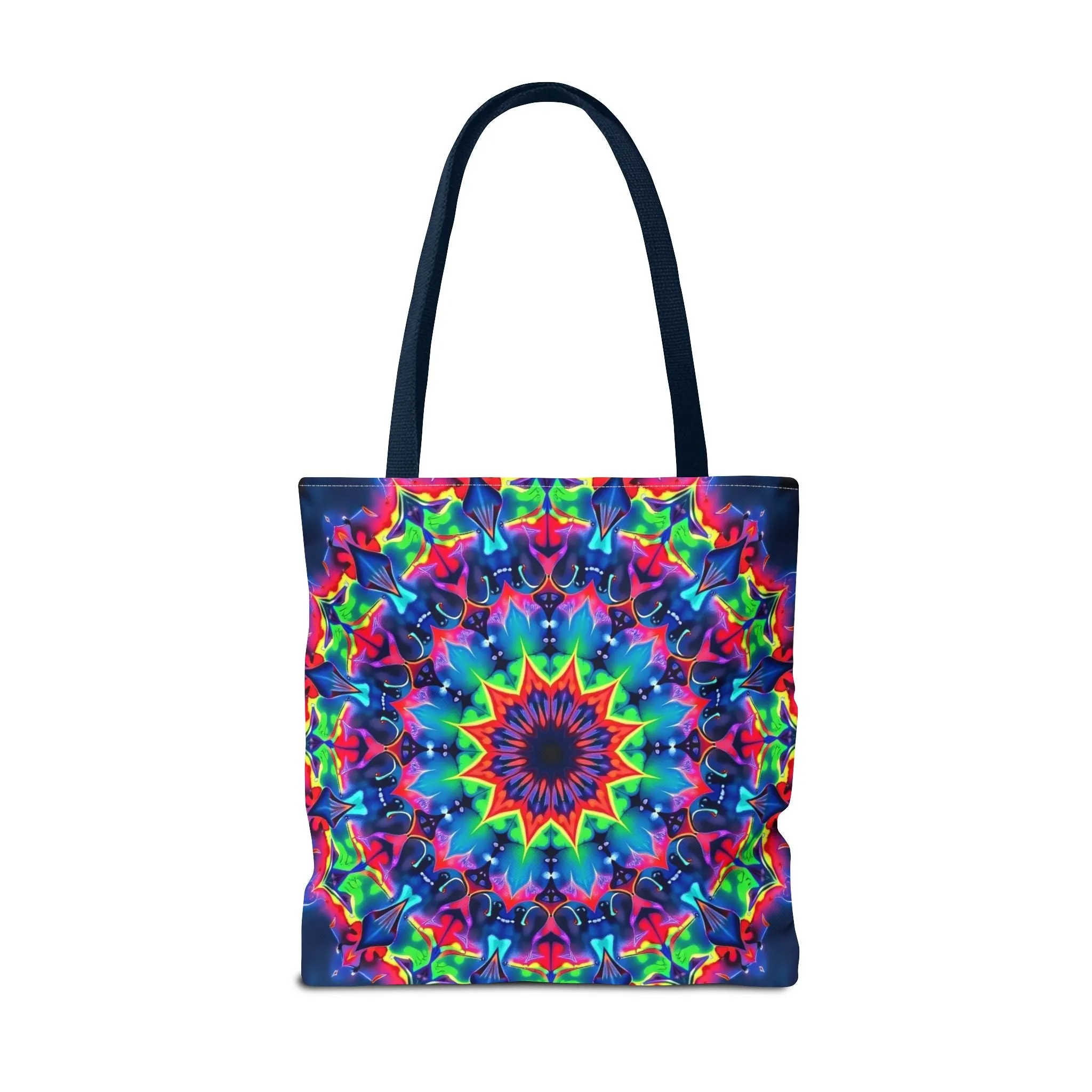 Psychedelic Mandala Tote Bag
