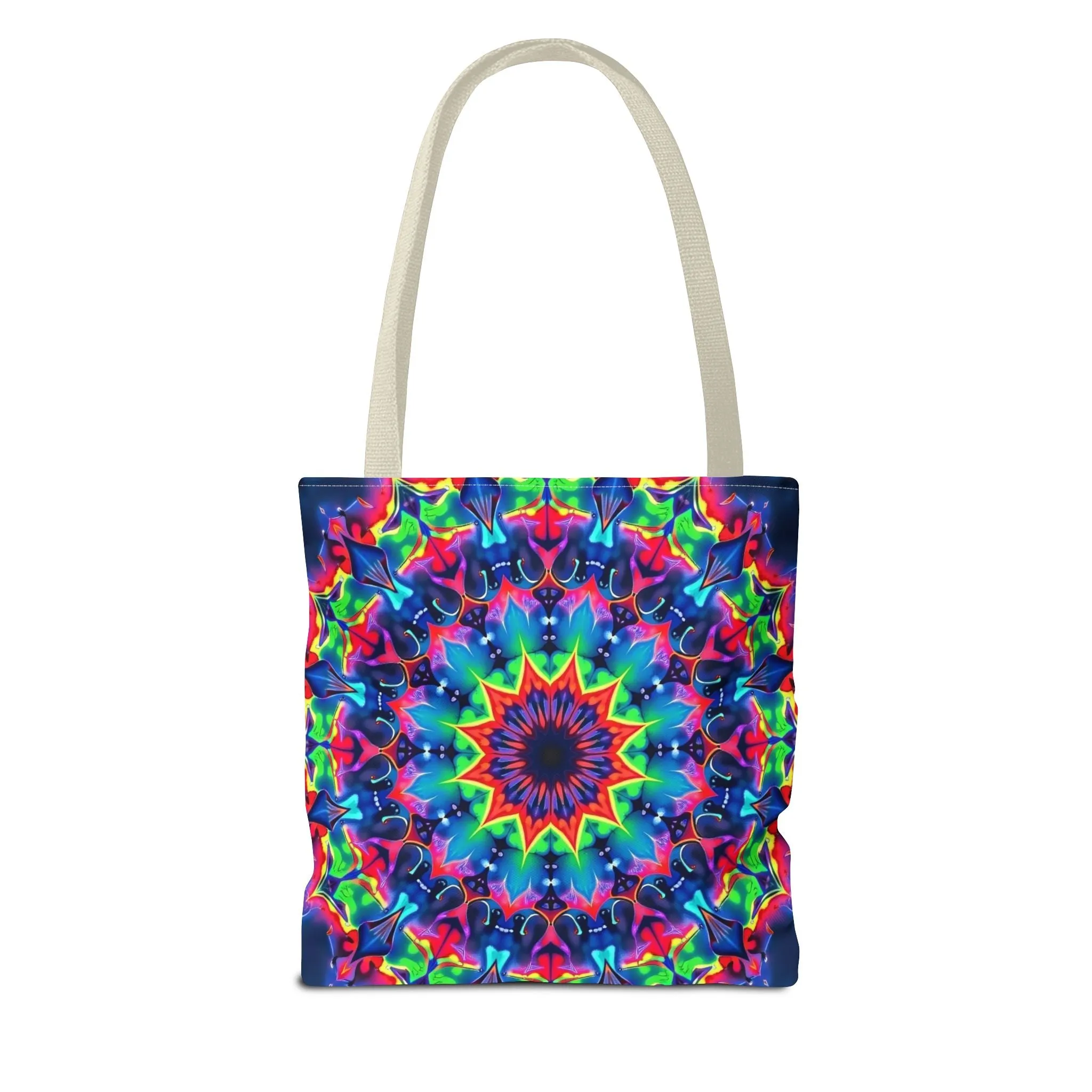 Psychedelic Mandala Tote Bag