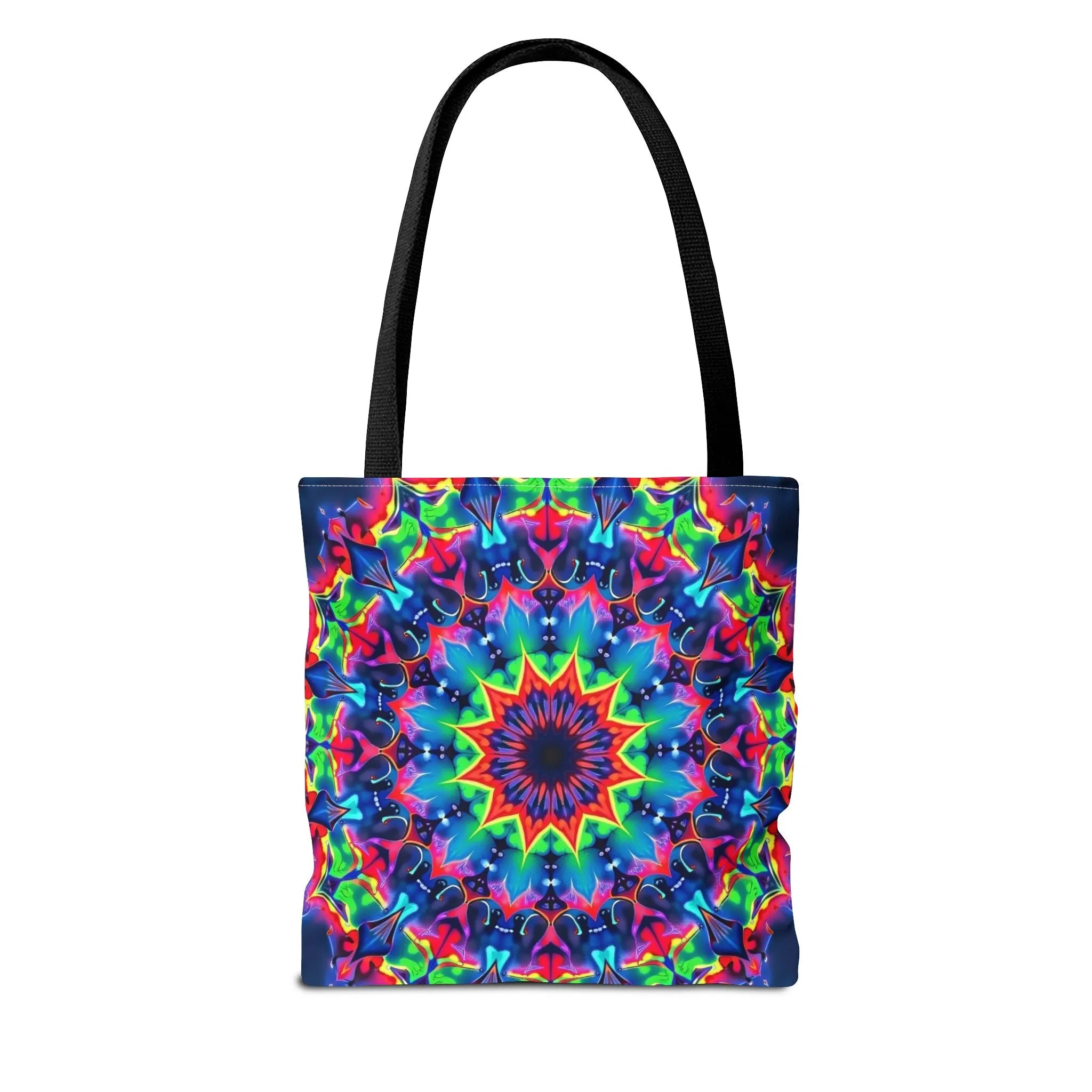 Psychedelic Mandala Tote Bag