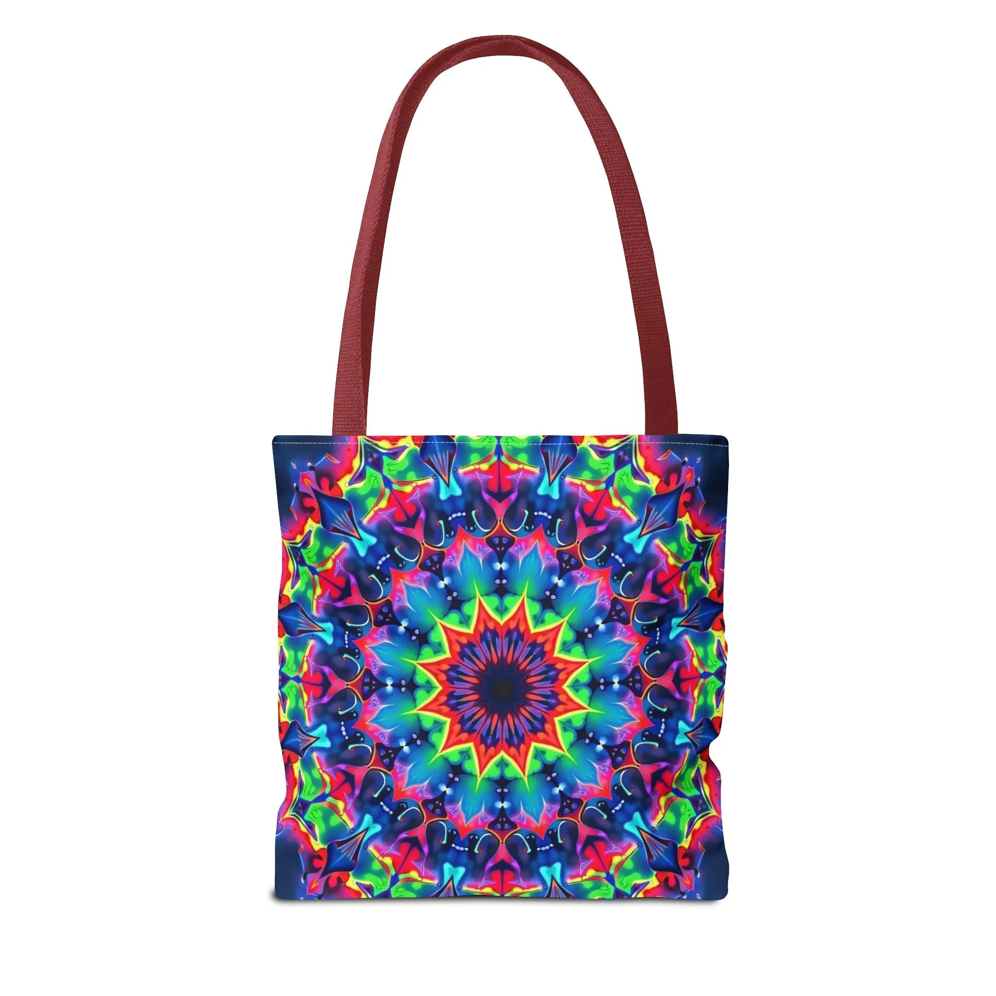 Psychedelic Mandala Tote Bag
