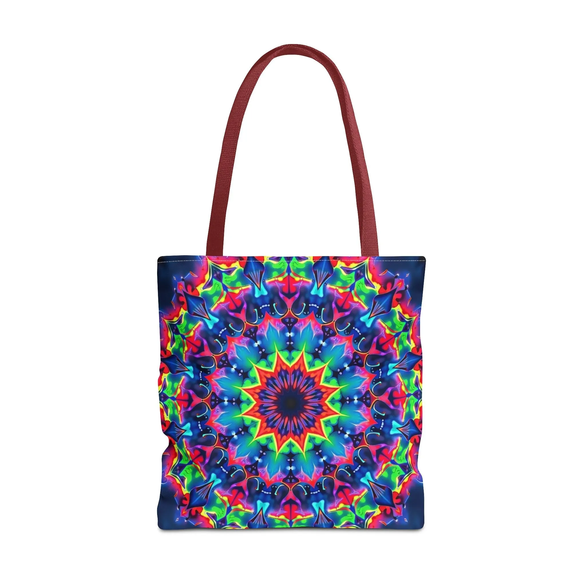 Psychedelic Mandala Tote Bag