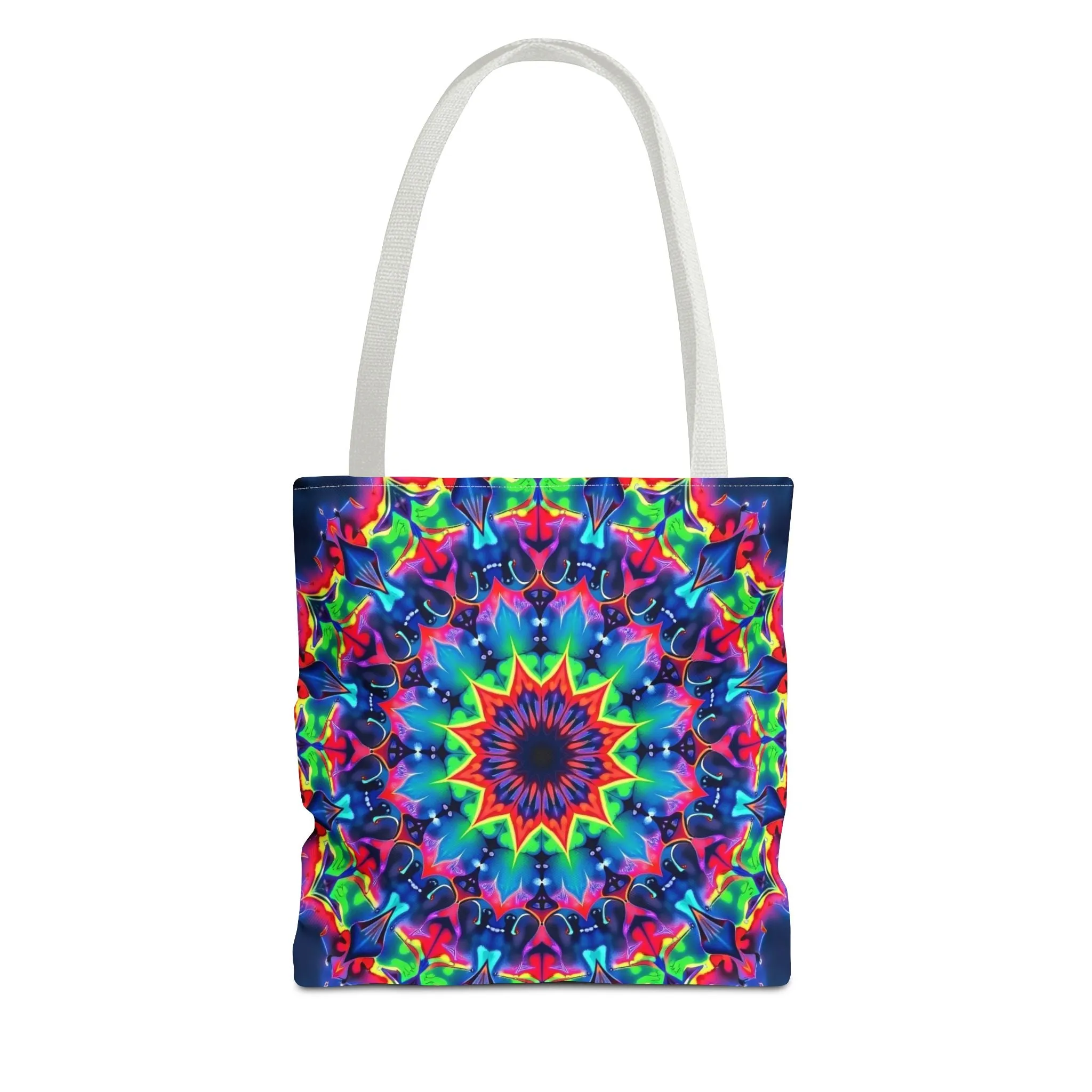 Psychedelic Mandala Tote Bag