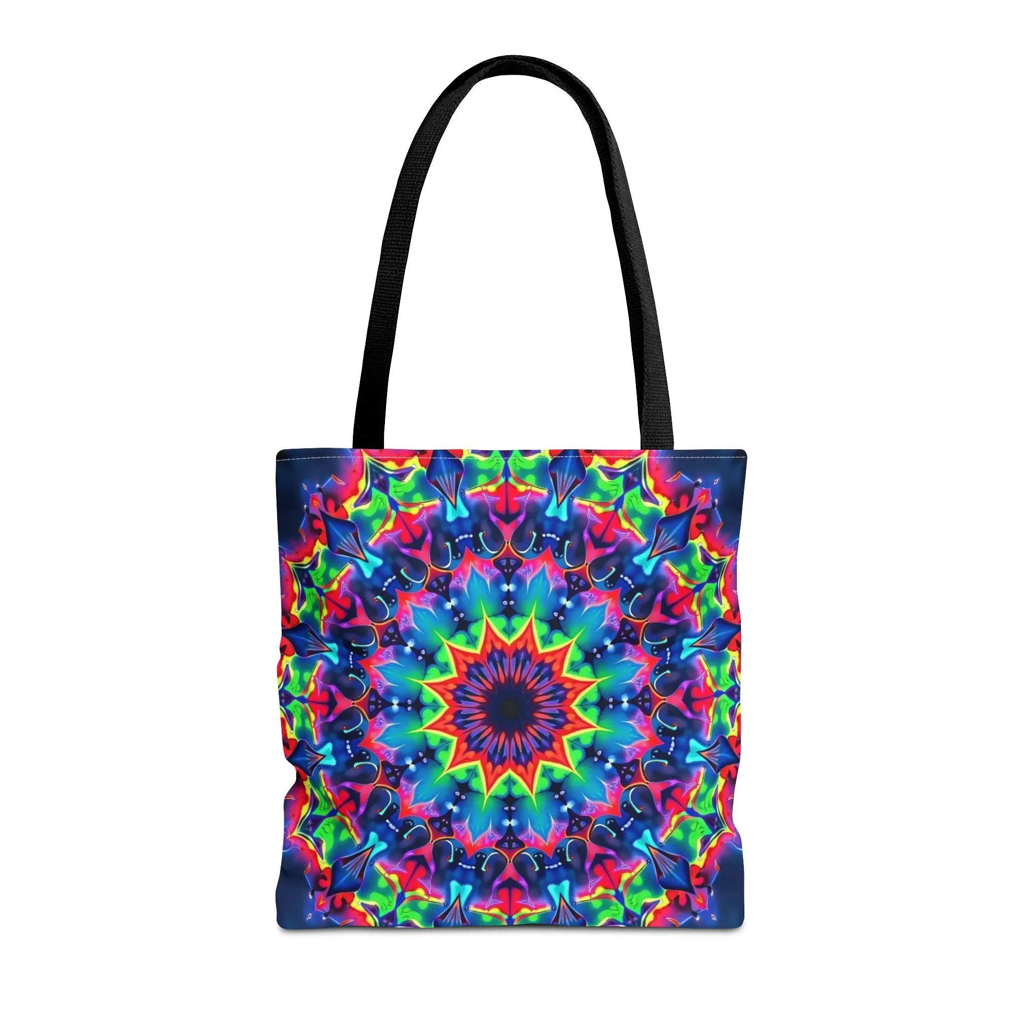 Psychedelic Mandala Tote Bag