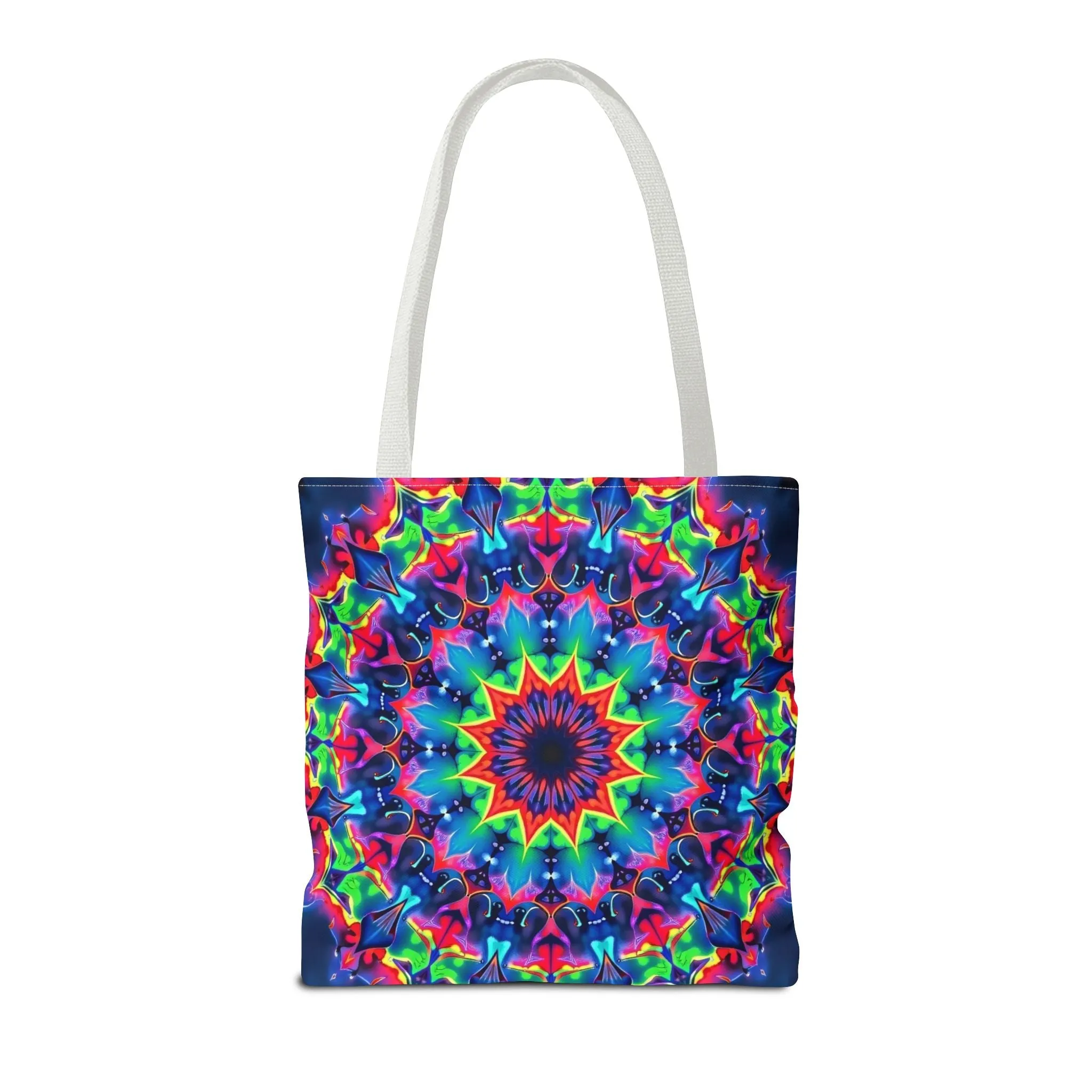 Psychedelic Mandala Tote Bag