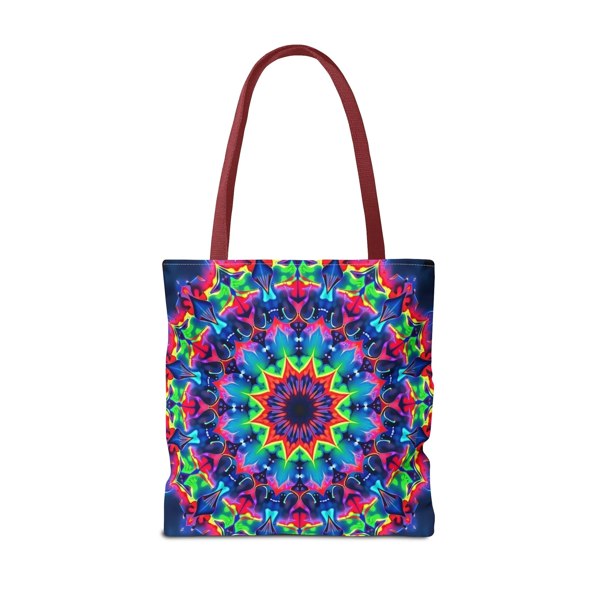 Psychedelic Mandala Tote Bag