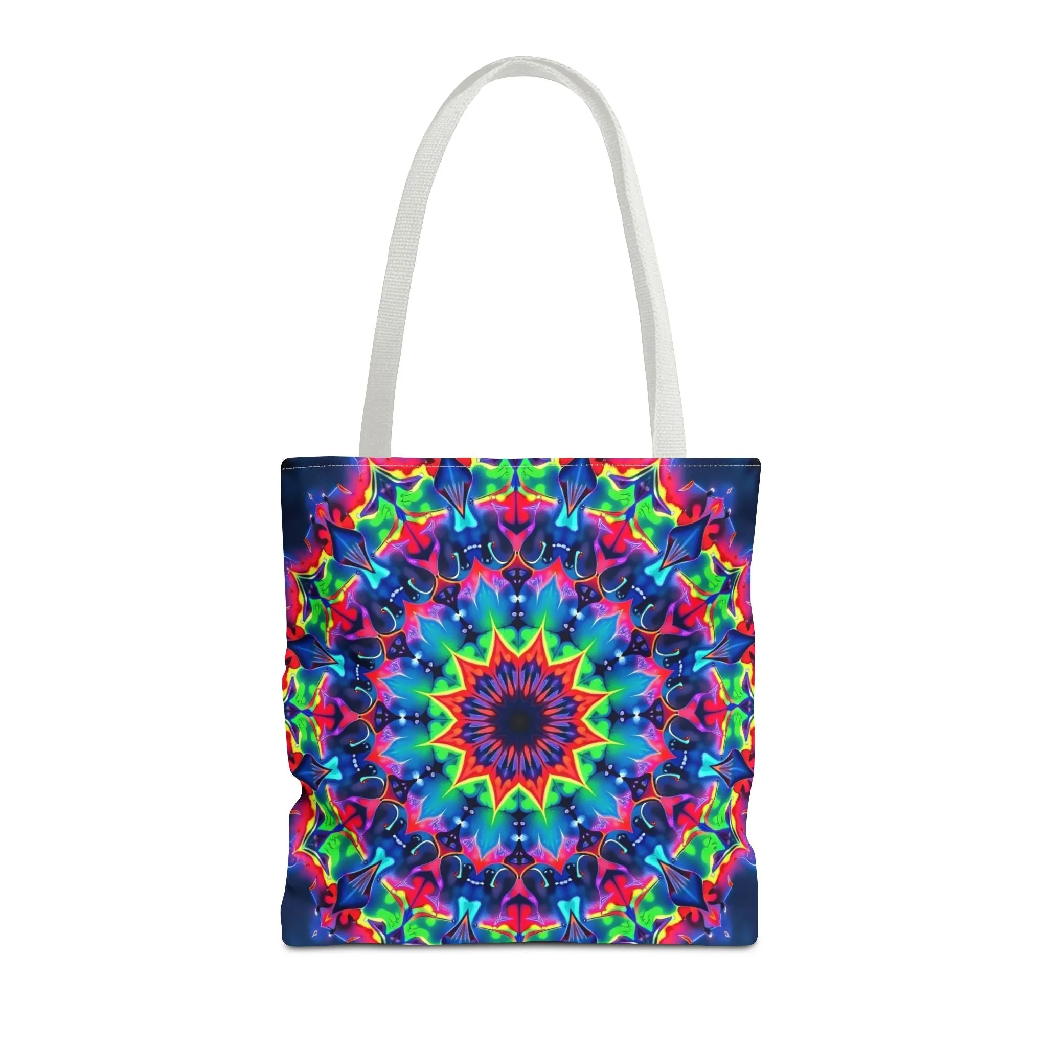 Psychedelic Mandala Tote Bag