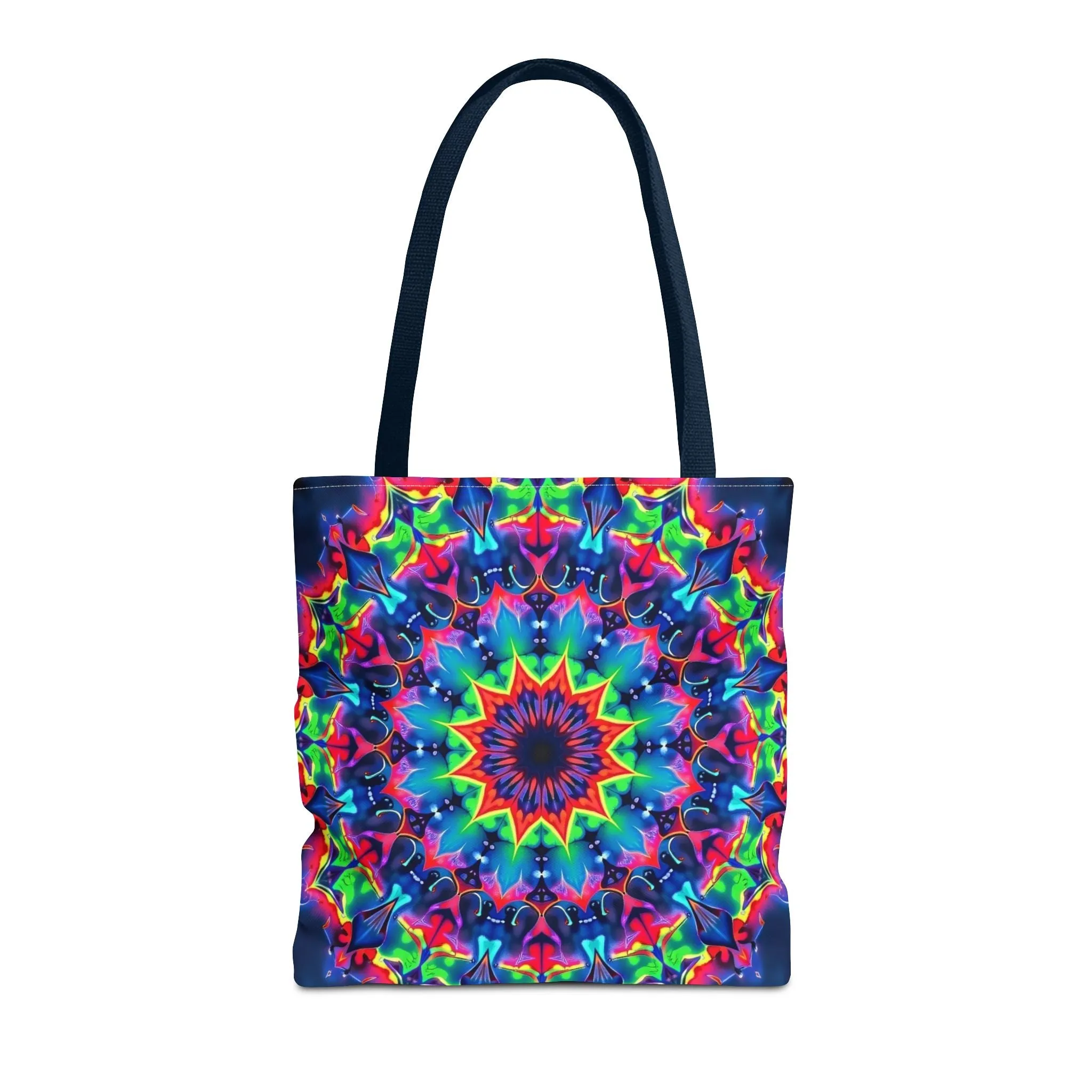 Psychedelic Mandala Tote Bag