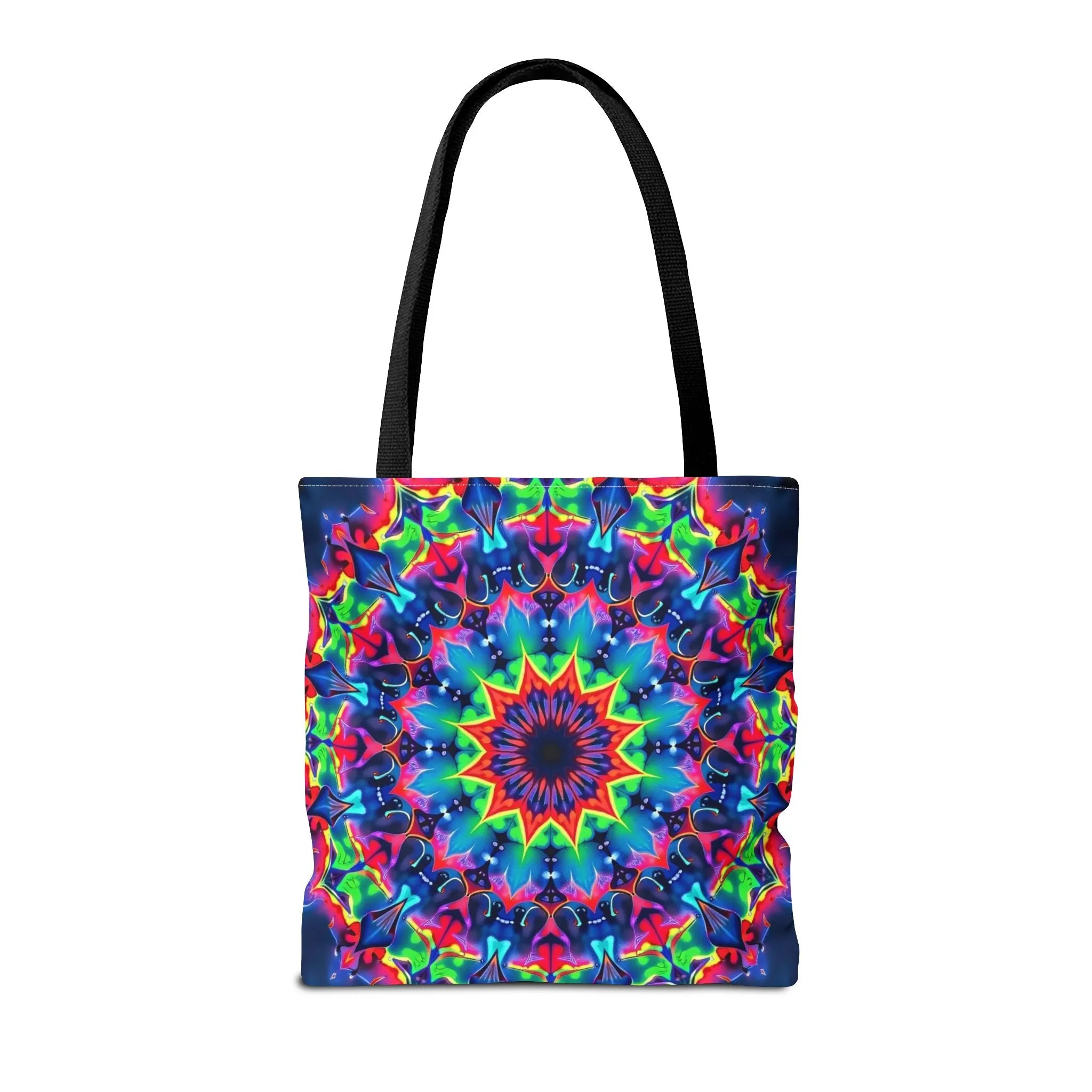 Psychedelic Mandala Tote Bag