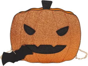 Pumpkin Fashion Novelty Shoulder Women and Members-only Bag Crossbody Treat Handbags or Trick Purse Devil Purses Halloween International shipping