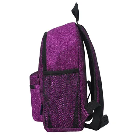 Purple Glitter NGIL Small Gymnastics Competition backpacks and Cheer Dance Backpack