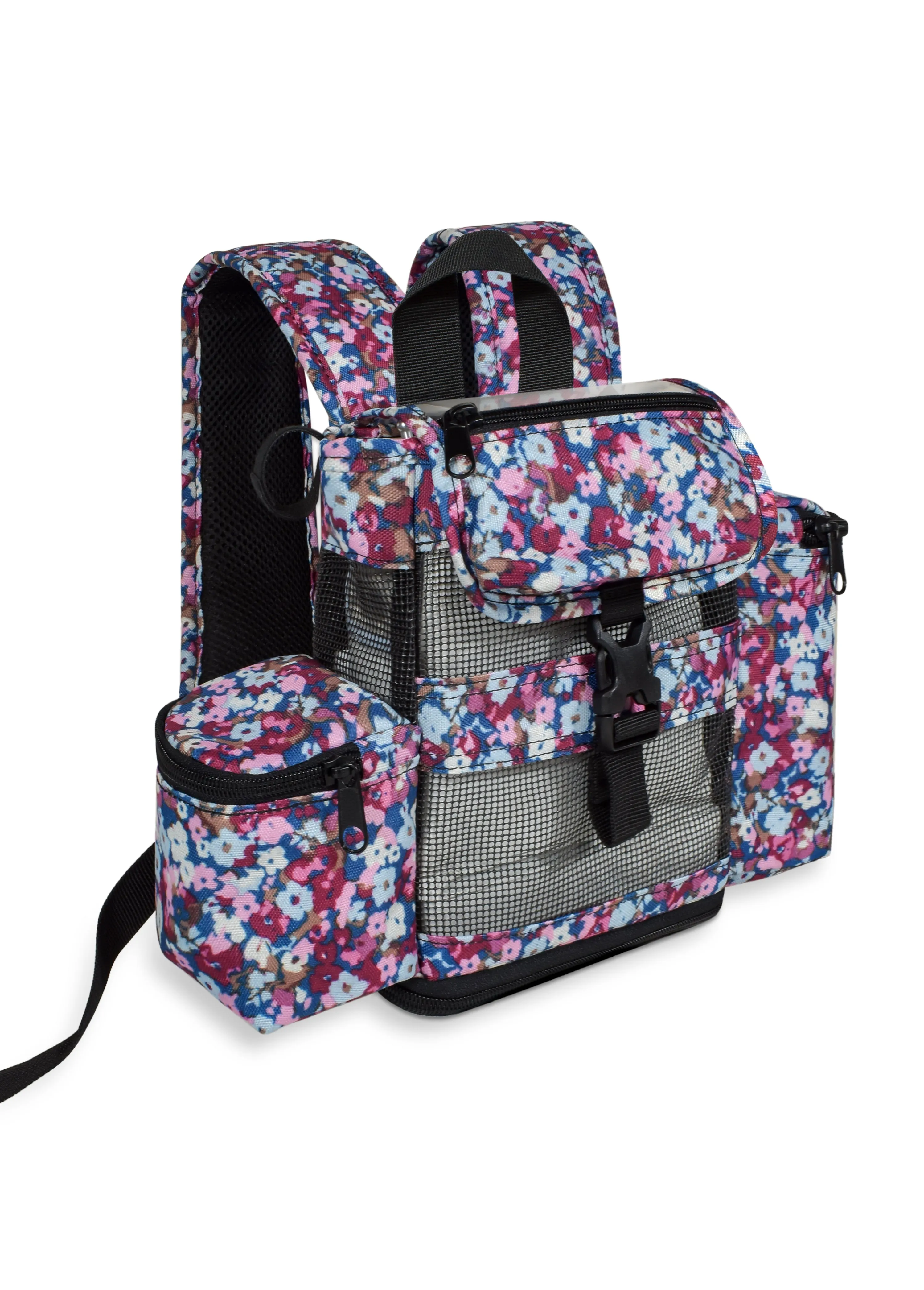 REFURBISHED Inogen One G4, Inogen Rove 4, & OxyGo Fit Lightweight Backpack w/Pockets - Floral