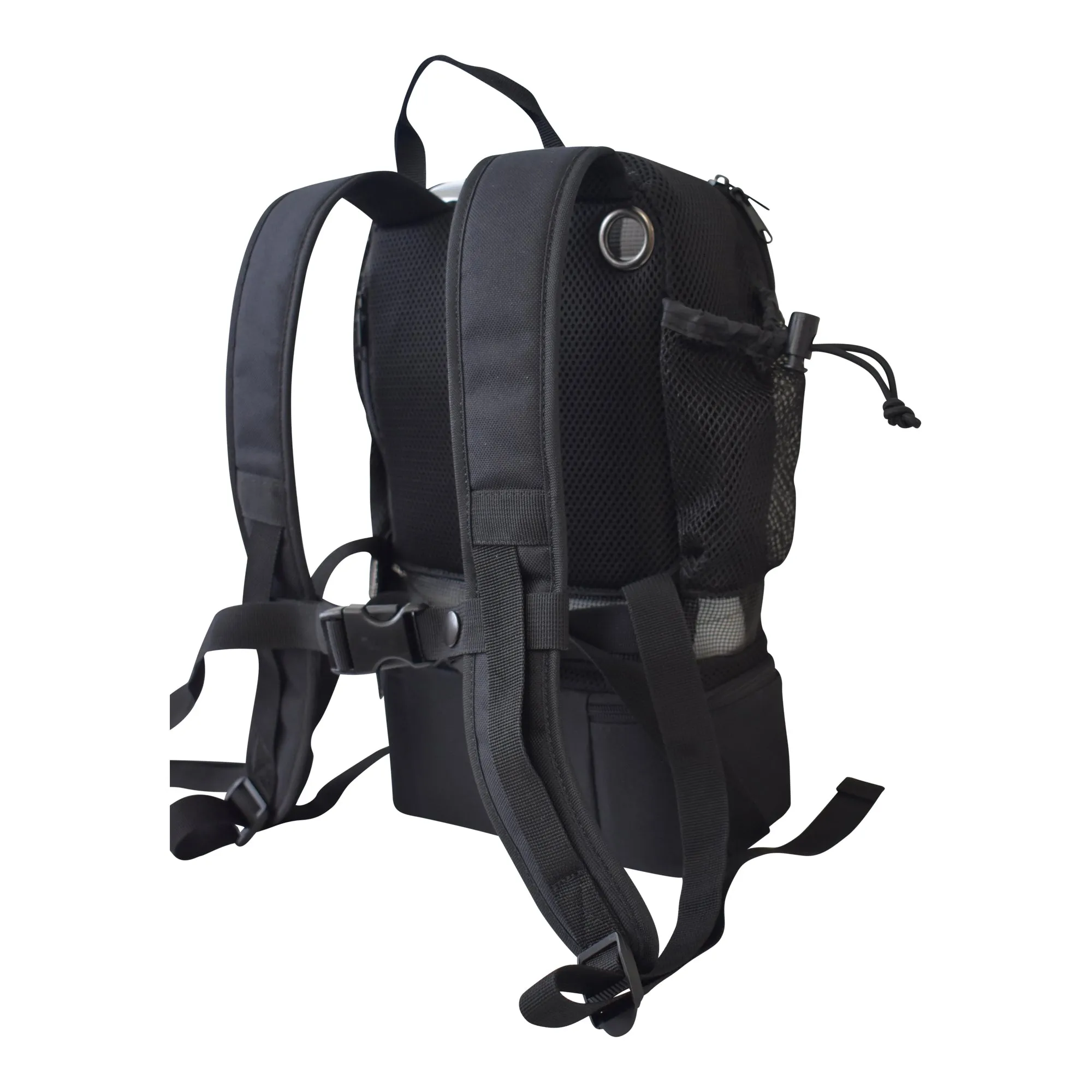 REFURBISHED o2totes Universal Mesh Backpack w/Storage - Black