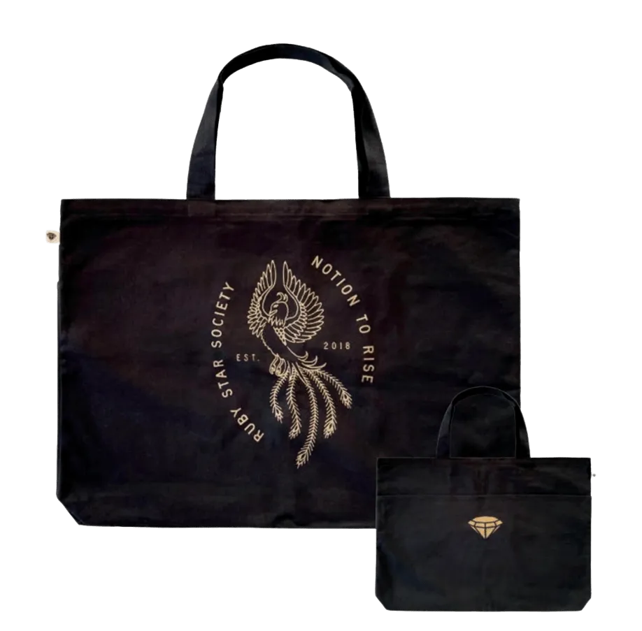 RSS Phoenix Tote • 20" x 28" • Ruby Star Society