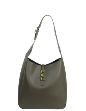 Saint Laurent Green Large Le 5 A 7 Shoulder Bag