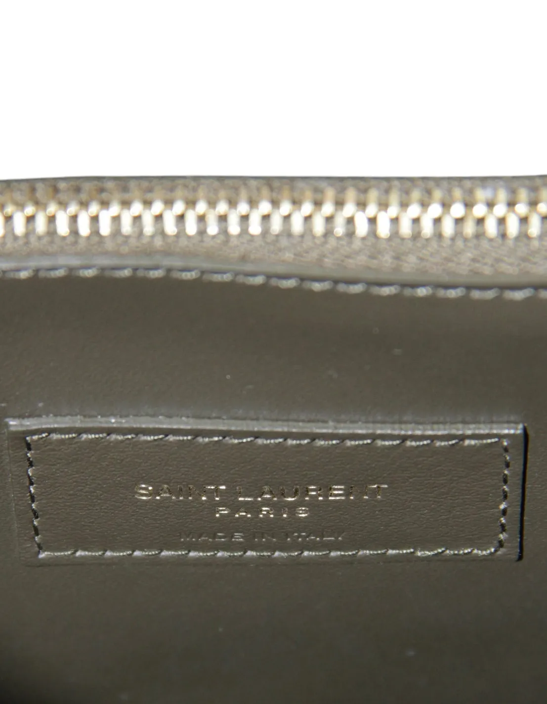 Saint Laurent Green Large Le 5 A 7 Shoulder Bag