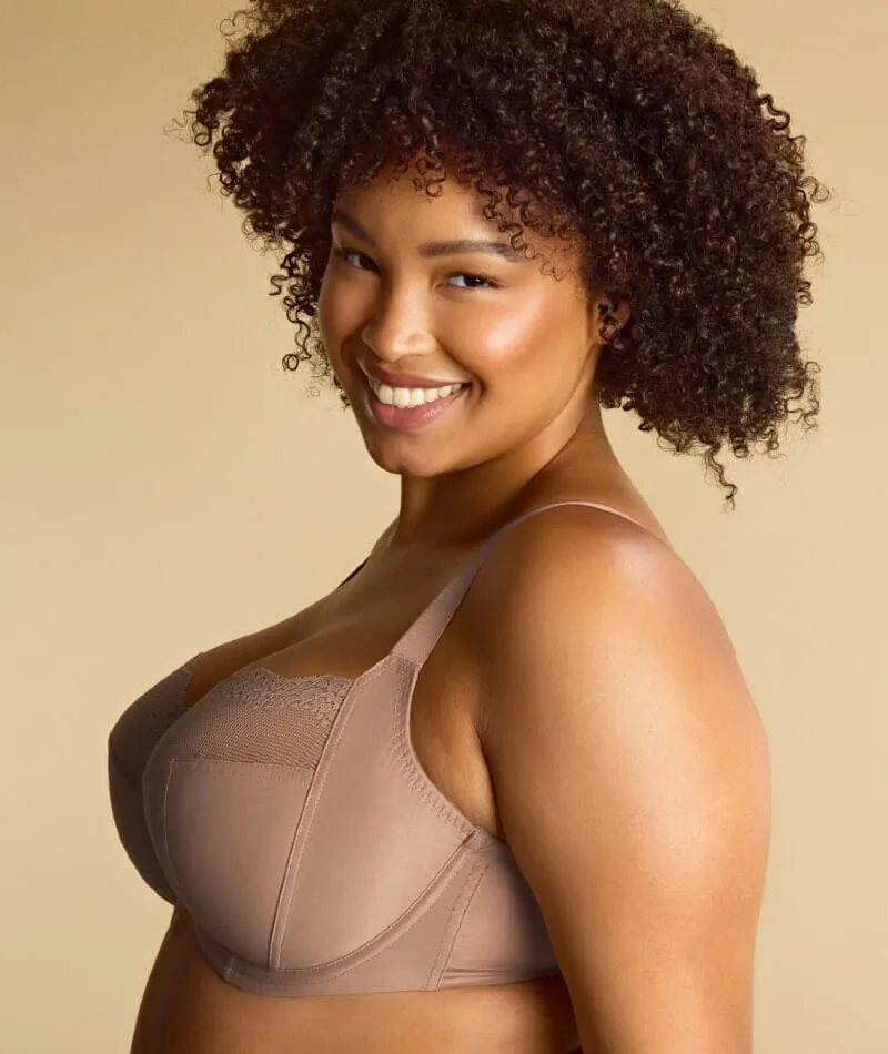 Sculptresse Esme Underwired Balconnet Bra - Mocha Animal
