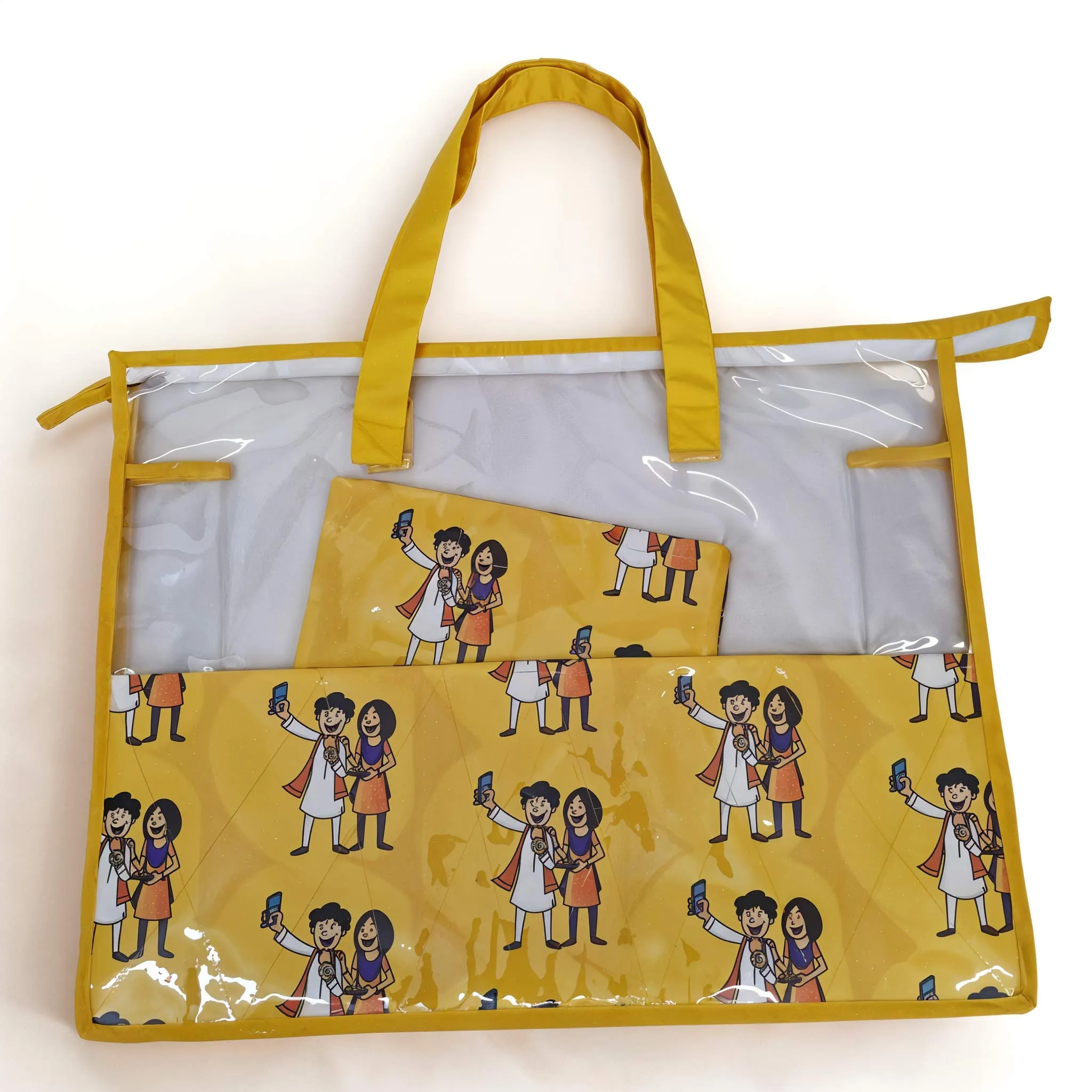 SELFIE WITH BHAIYA PRINT Swimming Bag