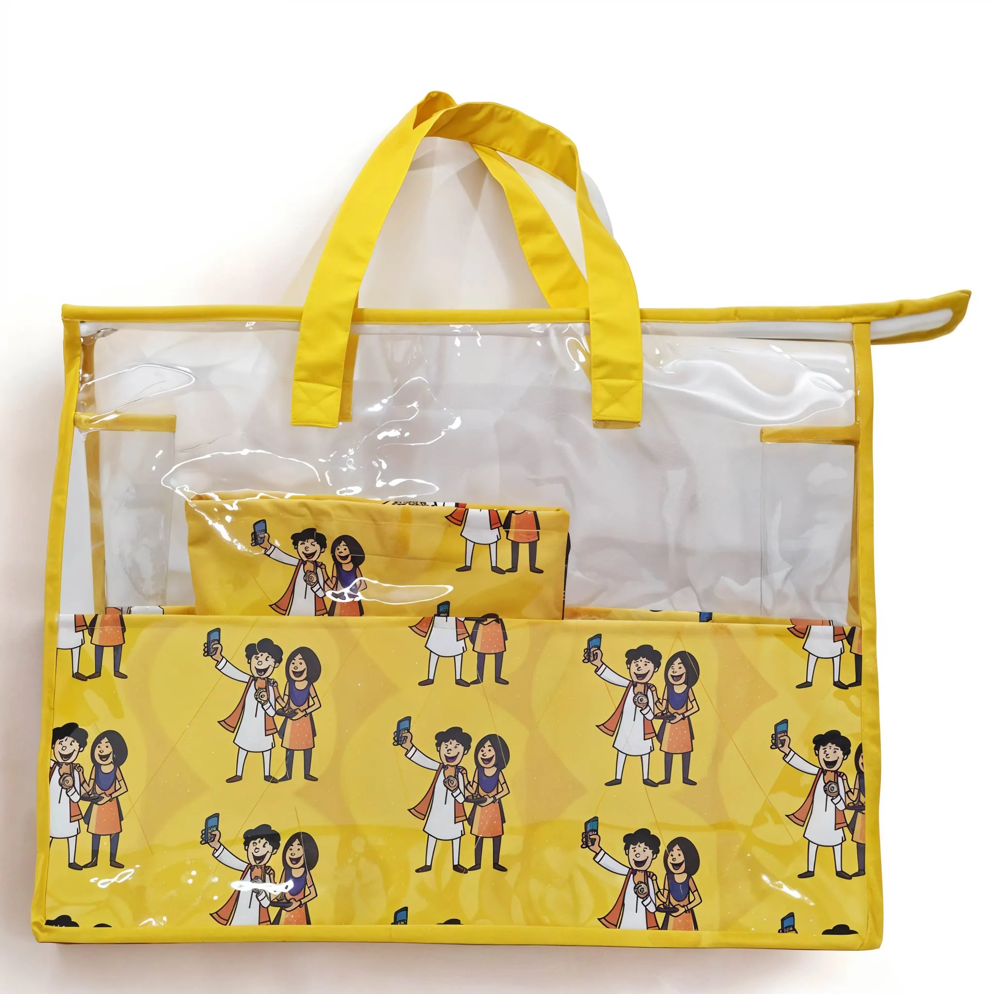 SELFIE WITH BHAIYA PRINT Swimming Bag