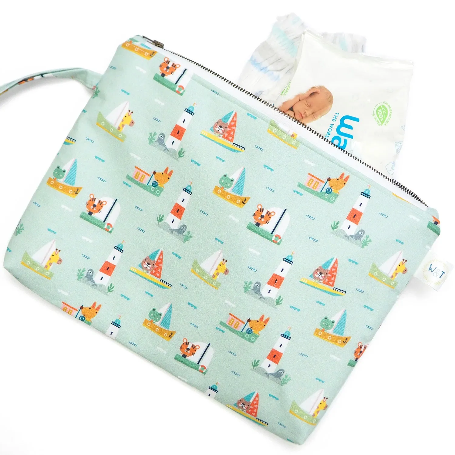 Set Sail Nappy Pouch