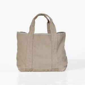 Small Canvas Tote - Khaki