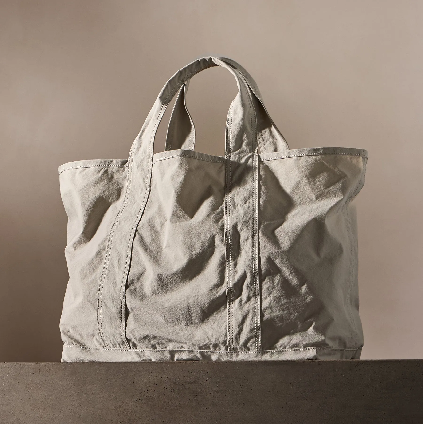 Small Matte Nylon Tote - Dapple