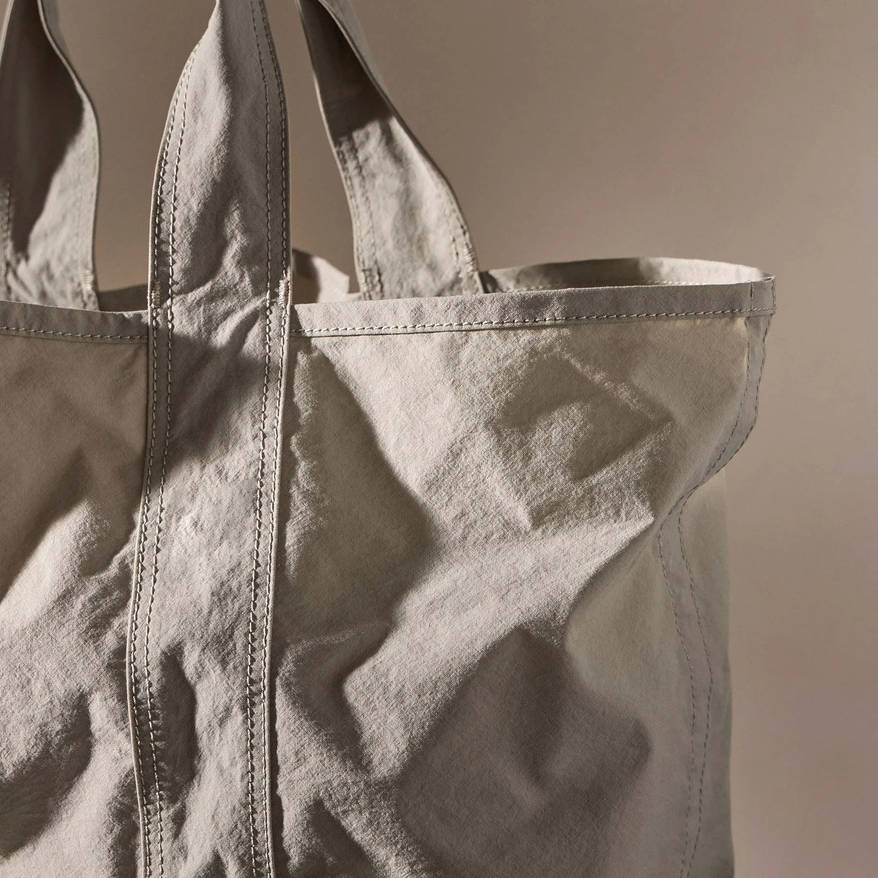 Small Matte Nylon Tote - Dapple