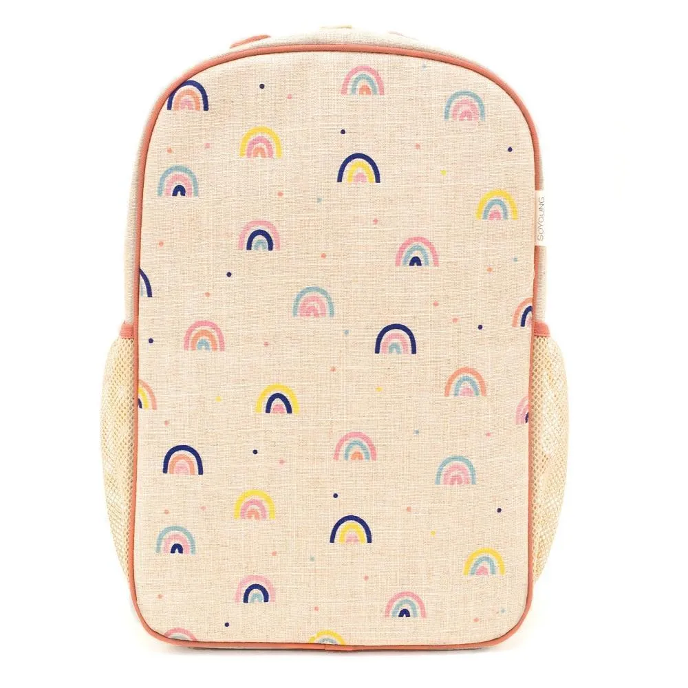 So Young Grade School Backpack (Neo Rainbows)