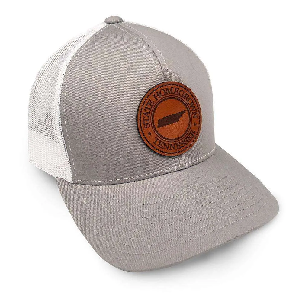 Tennessee Pride Leather Patch Trucker Hat