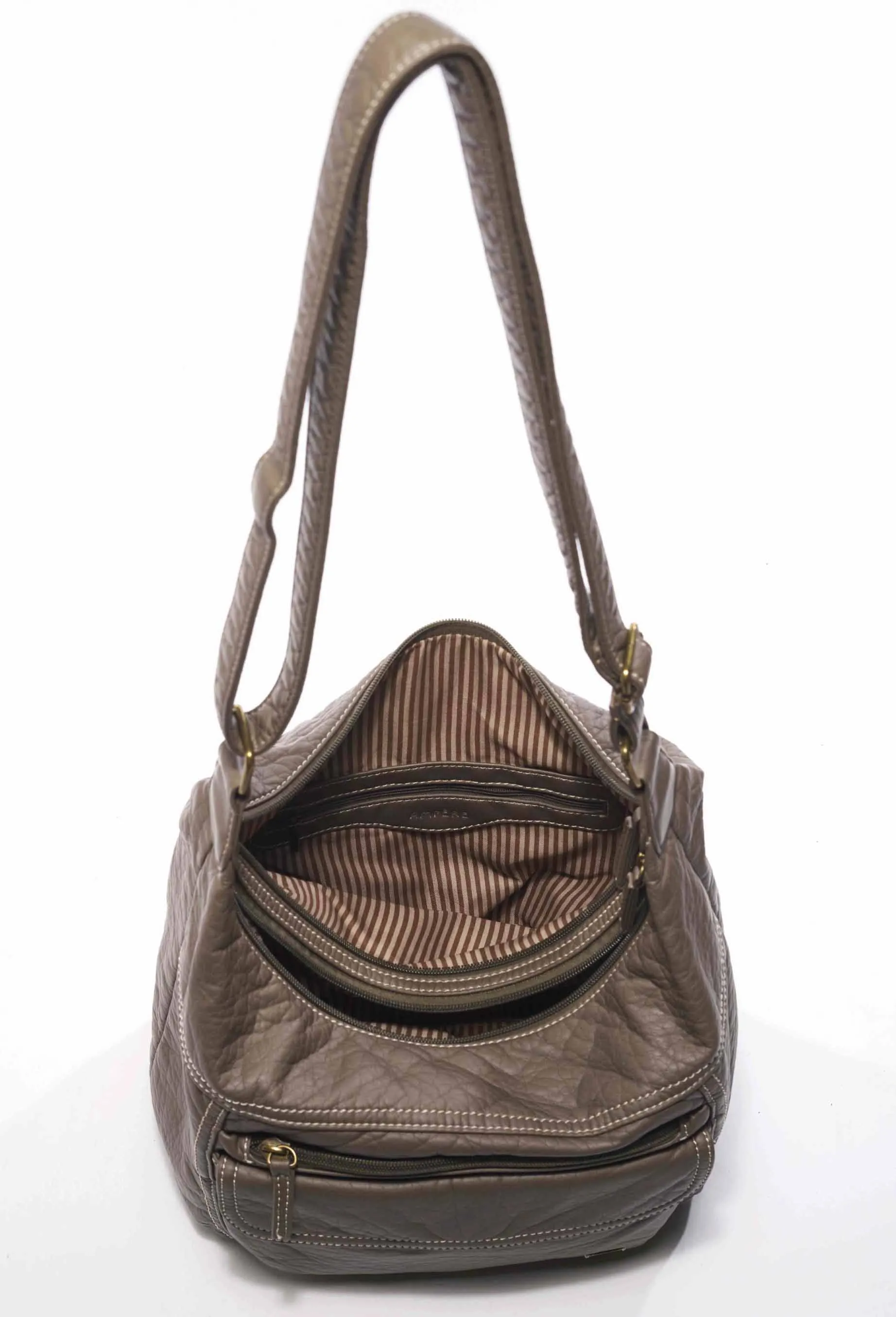 The Angelina Crossbody - Dark Grey