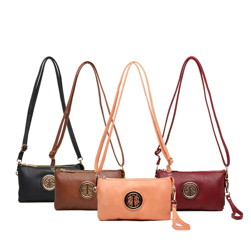 The Janey Jane Wallet Crossbody - Red