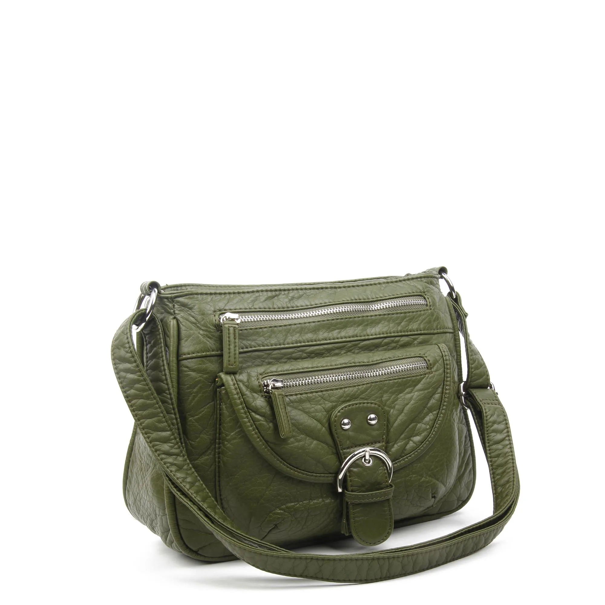 The Lorie Crossbody - Army Green