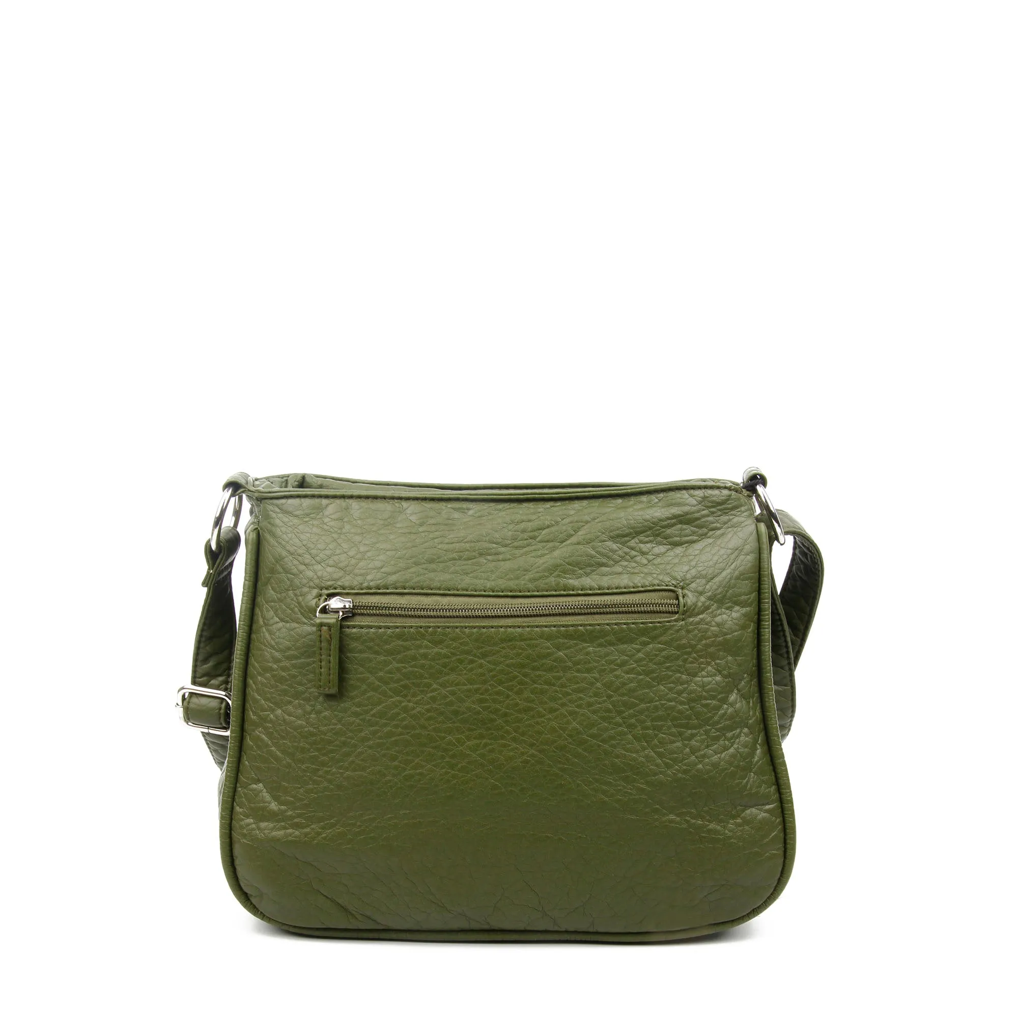 The Lorie Crossbody - Army Green