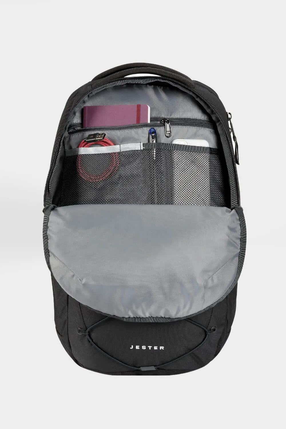 The North Face Jester Backpack in Black | NF0A3VXF-4H0
