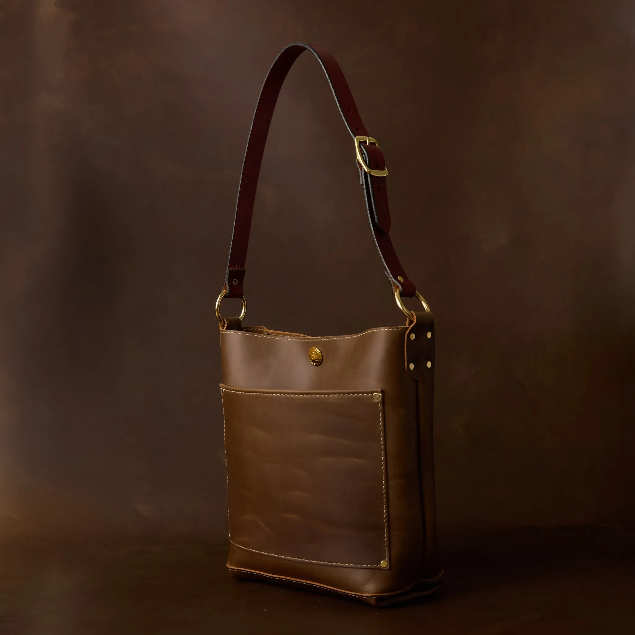 The Single Strap Small Square Tote