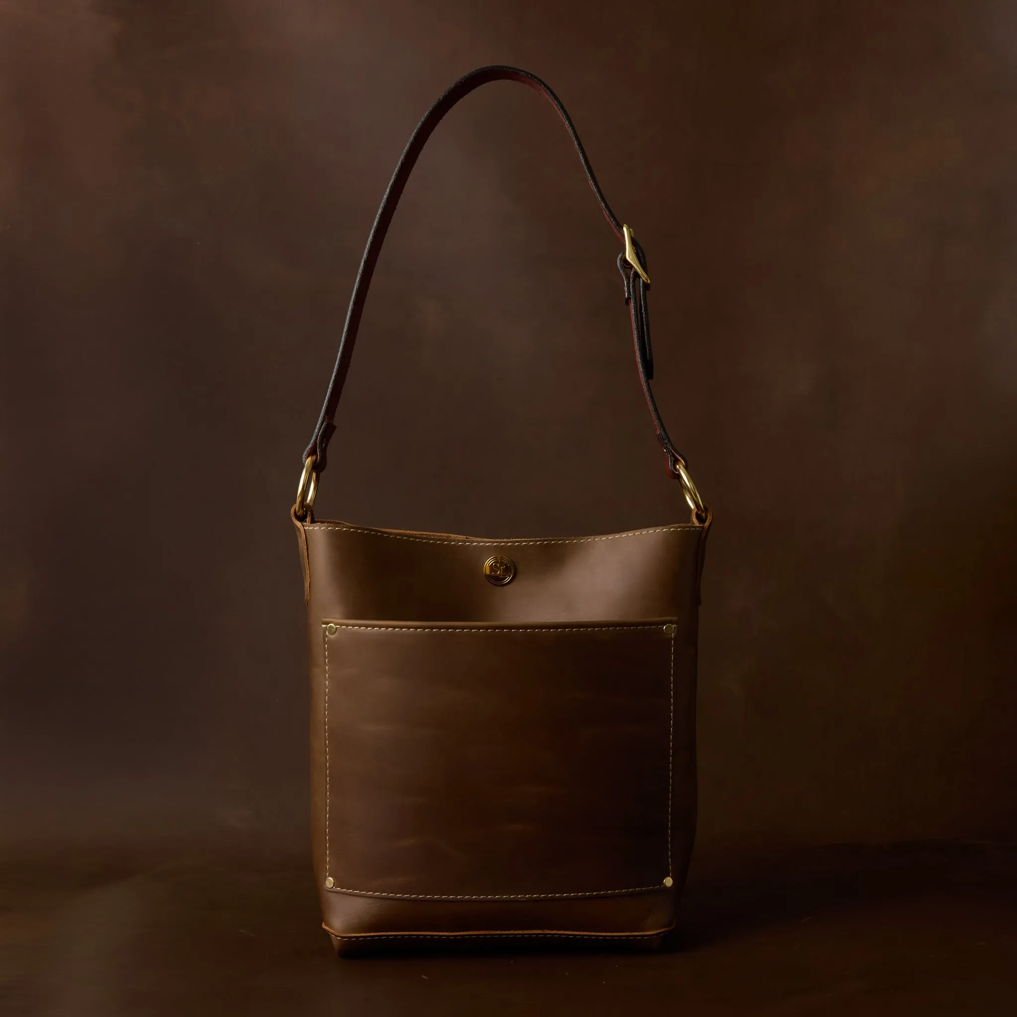 The Single Strap Small Square Tote