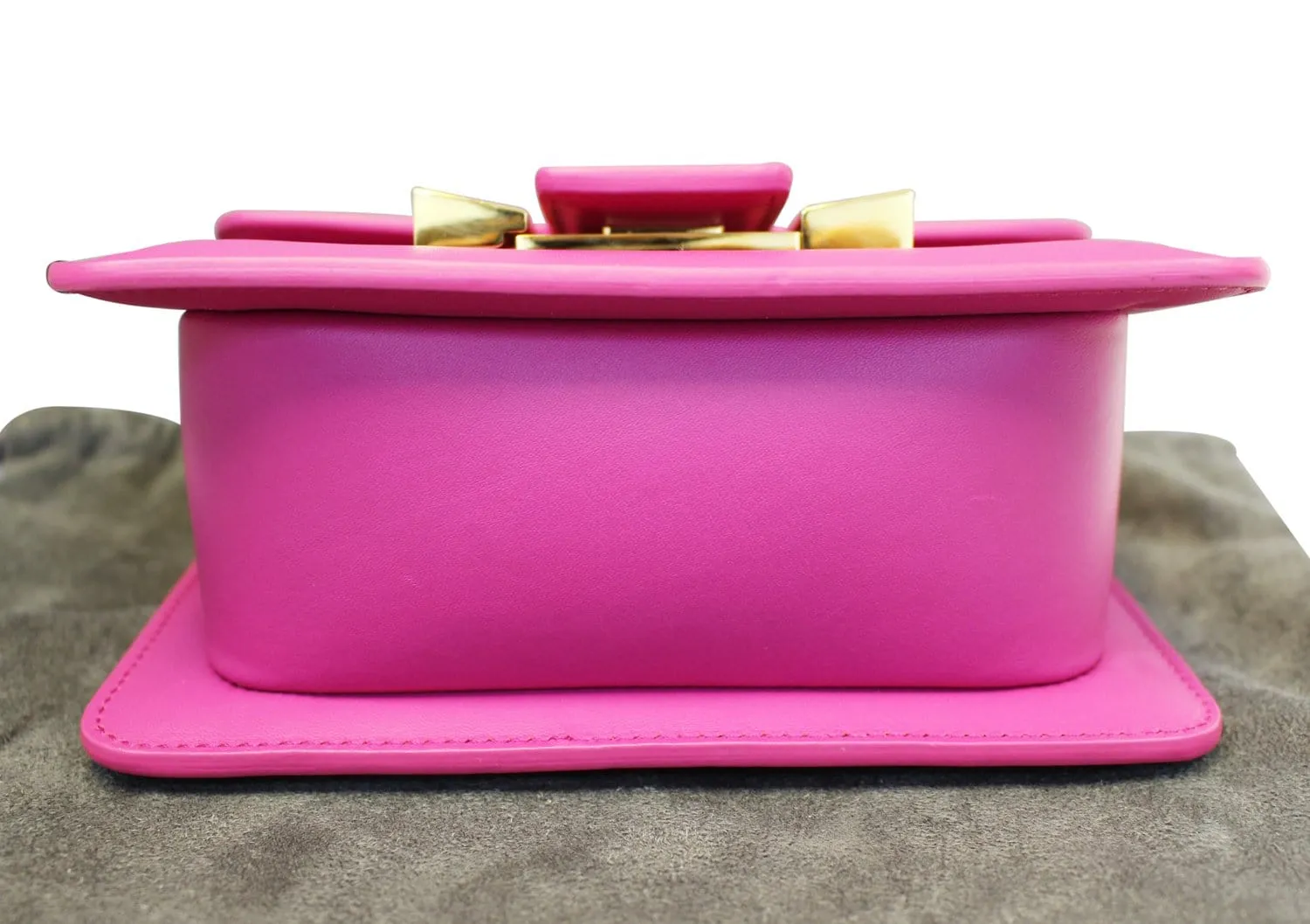 TOM FORD Sienna Small Leather Hot Pink Crossbody Bag