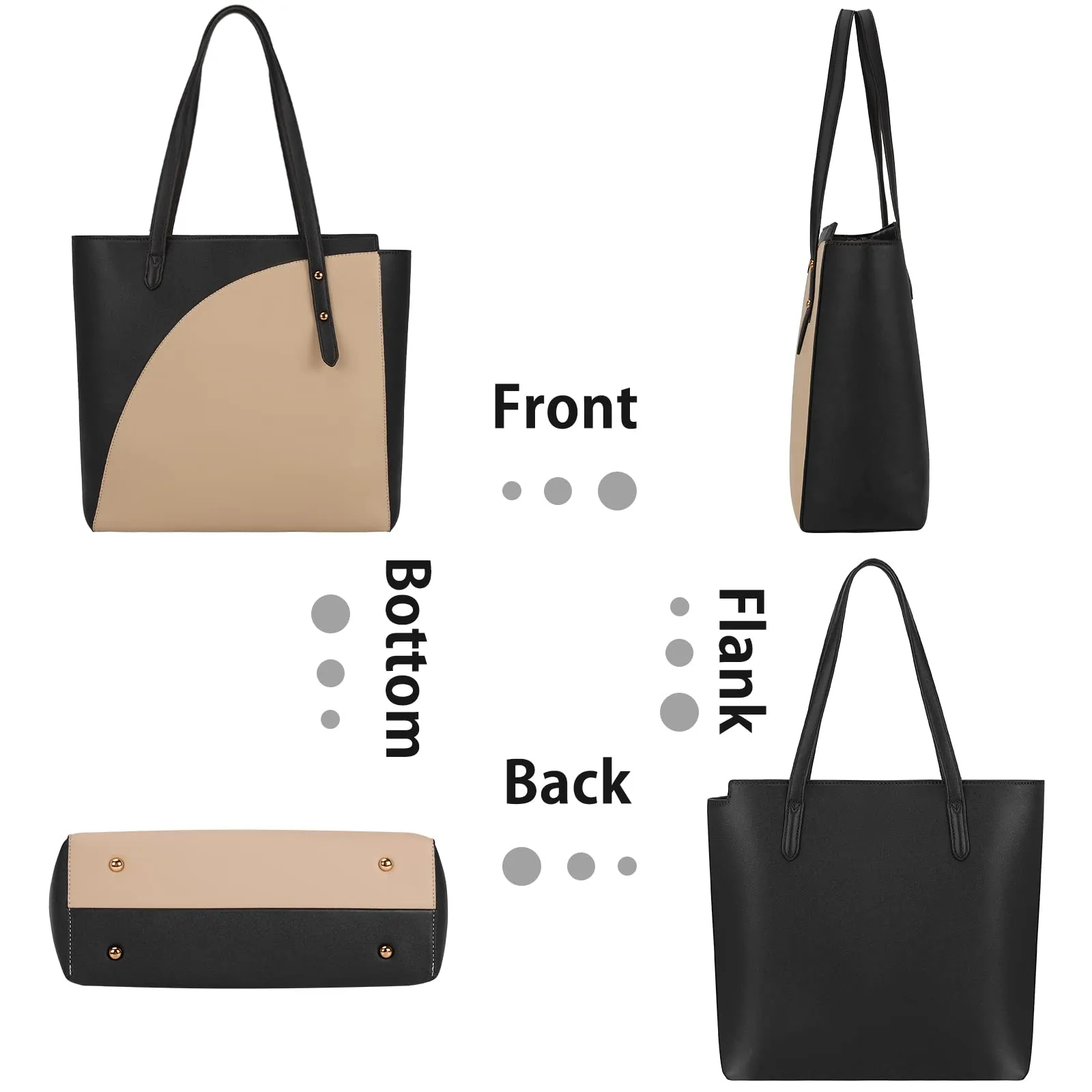 Tote Bag Handbags for Women Fashion Shoulder Bags Leather Purses Top Handle Satchel Purse