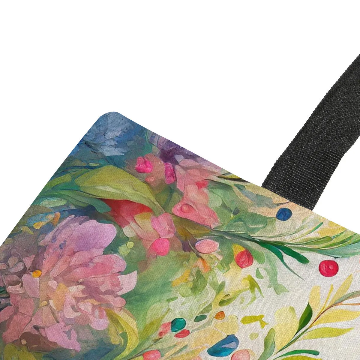 Woodland Peacock Cloth Shopping Tote