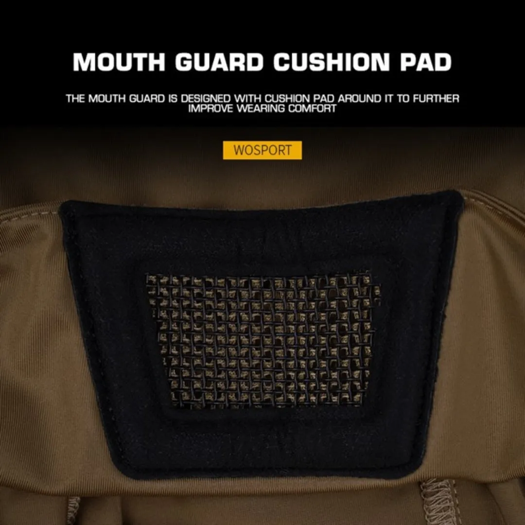 WST Knight Balaclava with Teeth Guard - Green