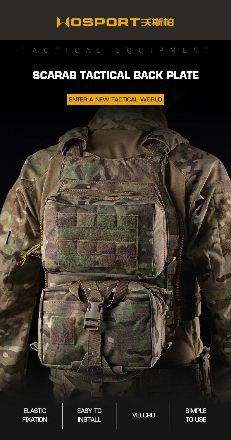 WST Scarab Tactical Molle Backplate - MC