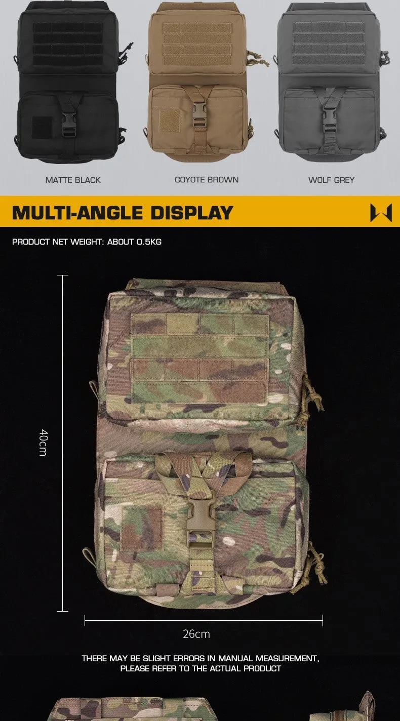 WST Scarab Tactical Molle Backplate - MC