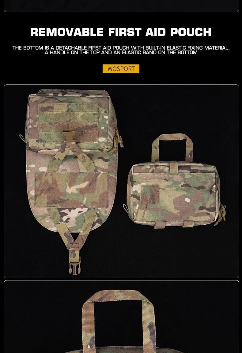 WST Scarab Tactical Molle Backplate - MC